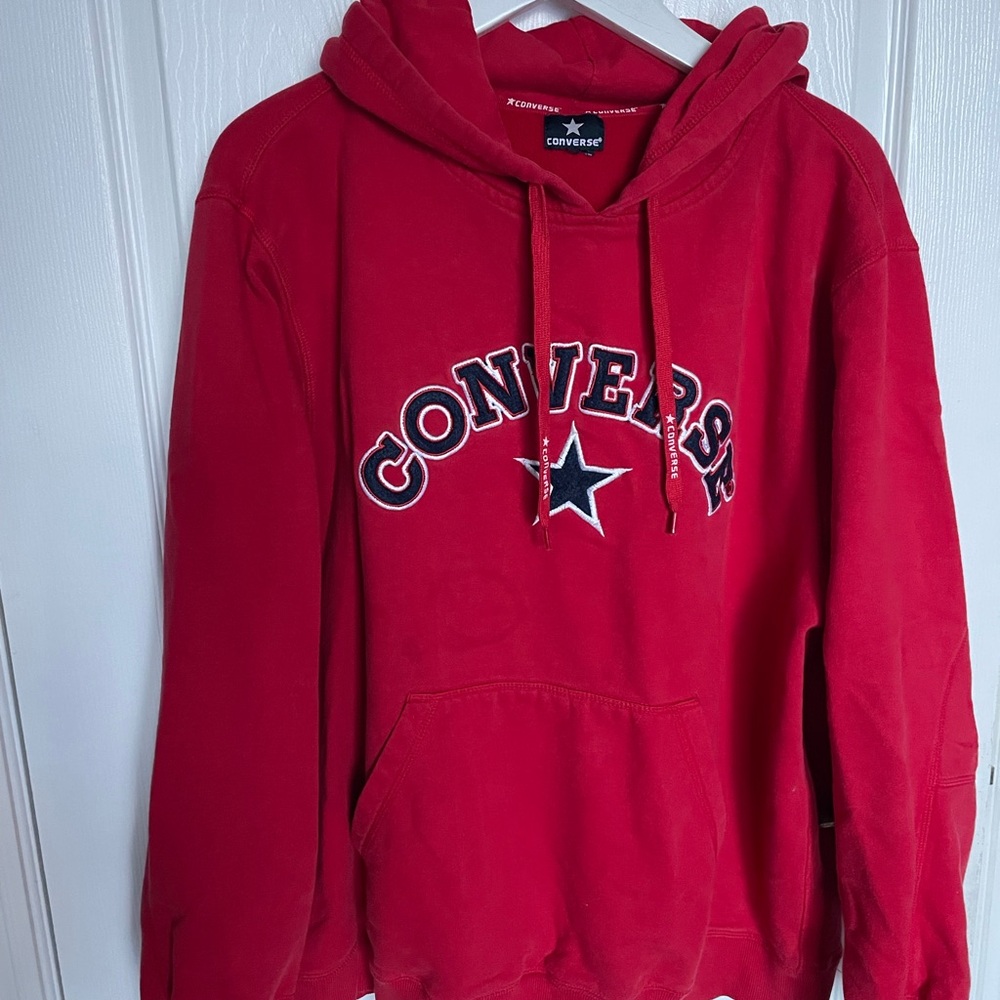 Converse Bold Red Hoodie